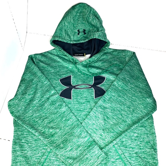 Under Armour Other - Under Armour Storm1 Green Hoodie Large